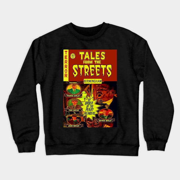 Tales From The Streets (Birmingham) Crewneck Sweatshirt by The Dark Vestiary